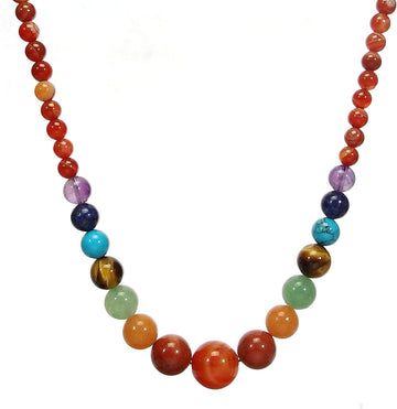 7 Chakra Stones beads Necklace
