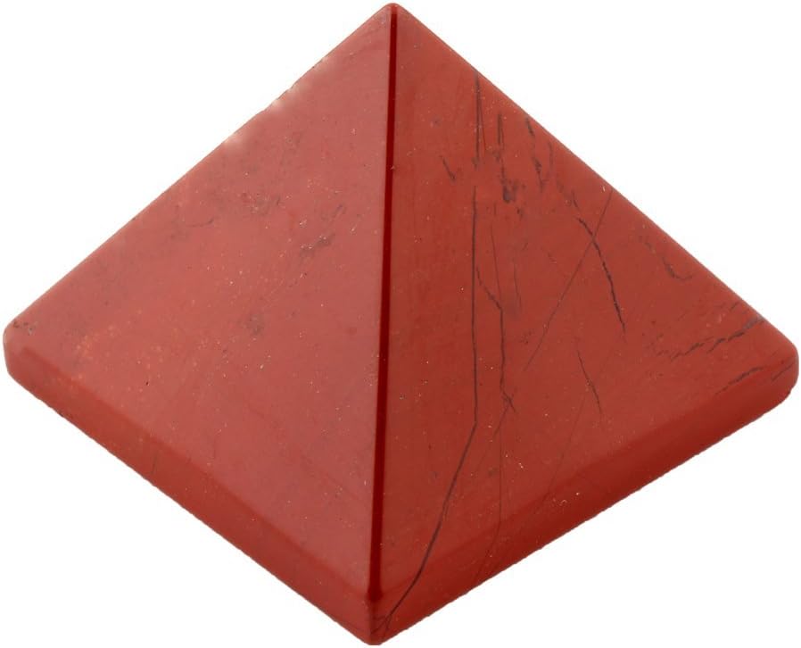 Energized Natural Red Jasper Pyramid 40mm to 45mm size approx weight 80 grams
