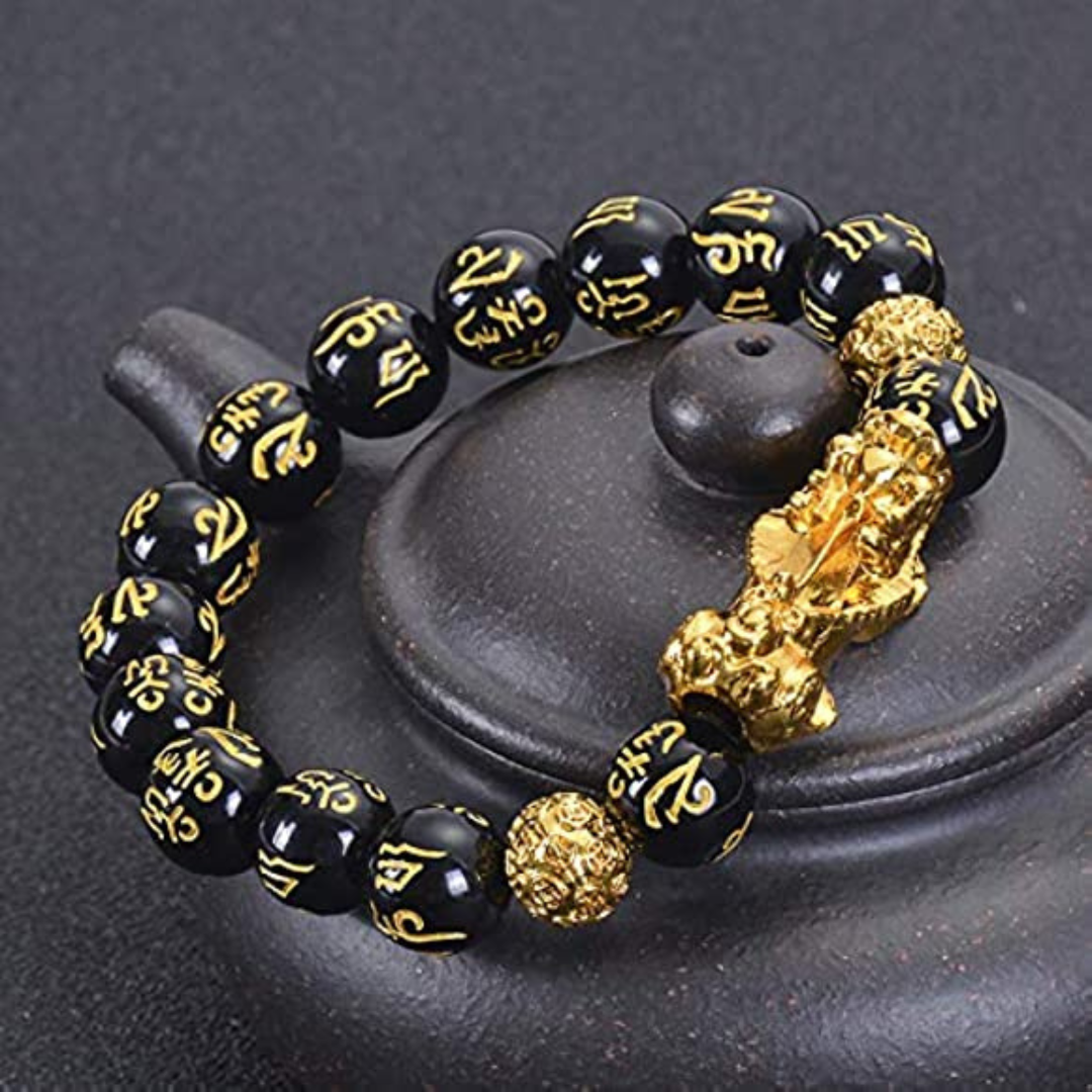 Golden Pi Xiu/Pi Yao Lucky Wealthy Amulet Brecelet