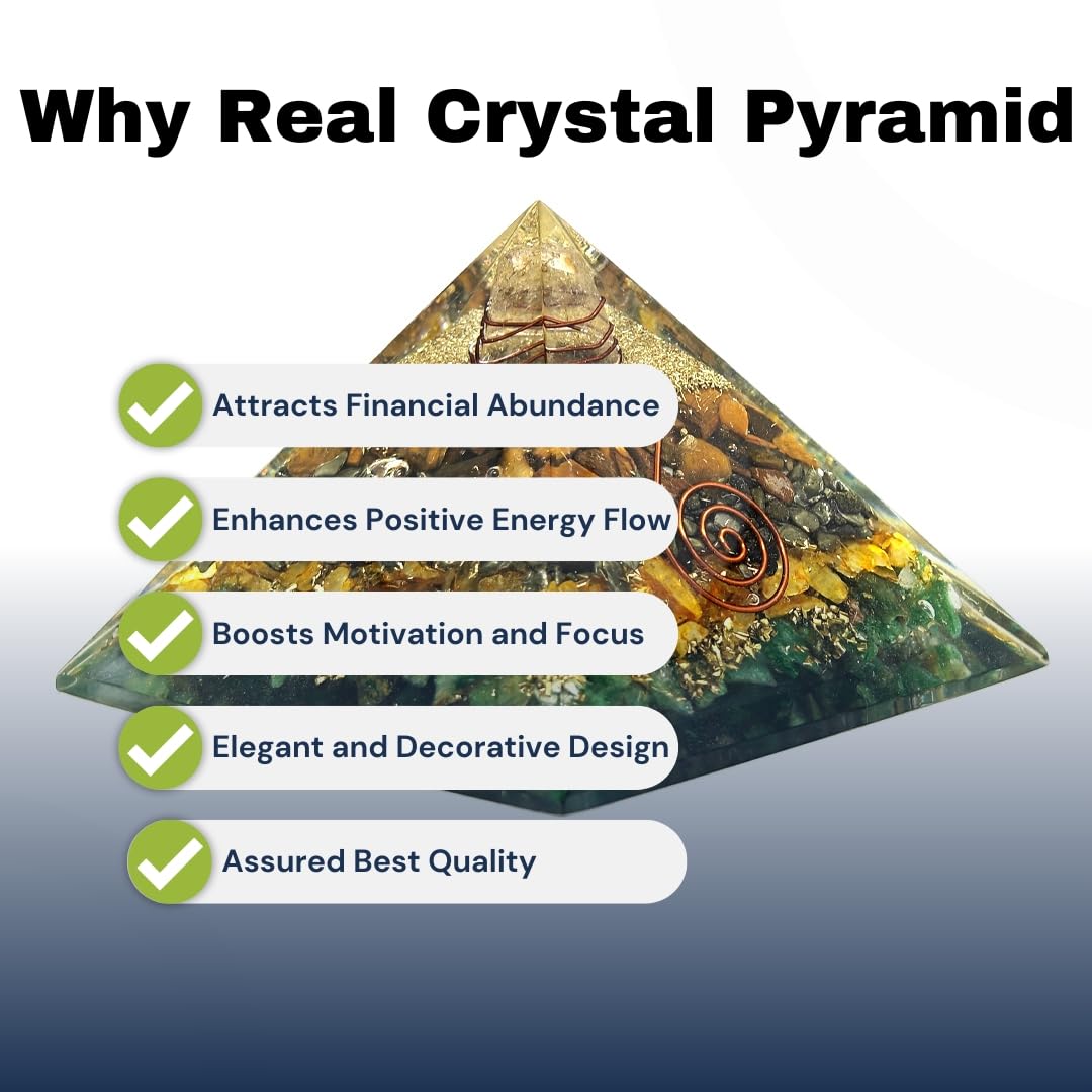 Money Magnet Orgone Pyramid For Money Attraction And Wealth Creation