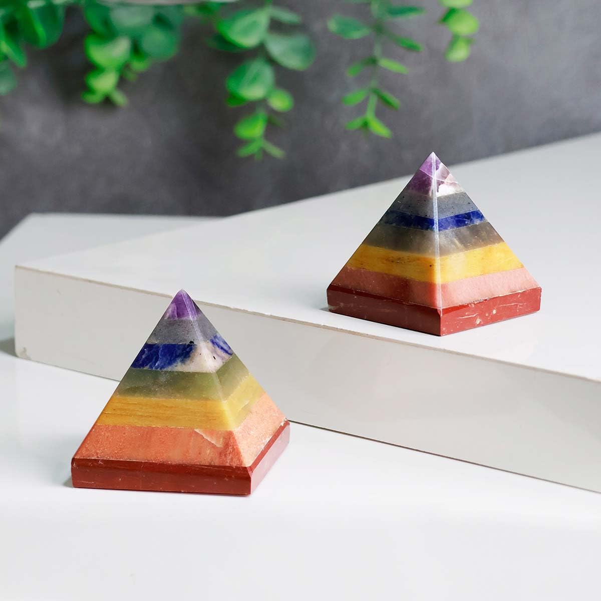 Energized 7 Chakra Pyramid