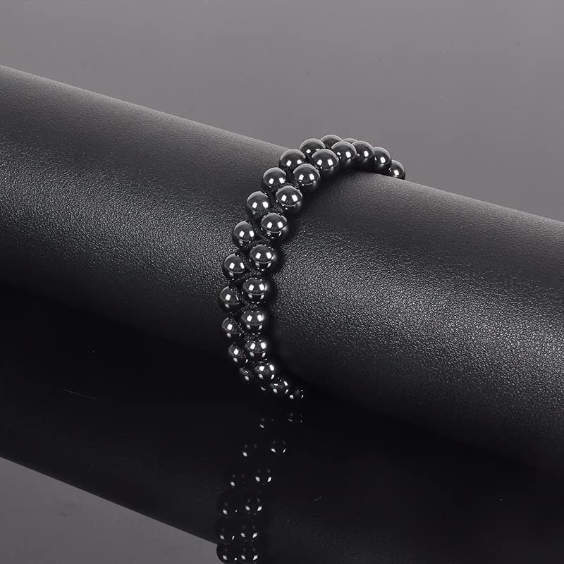 Natural Premium Quality Hematite Adjustable Bracelet