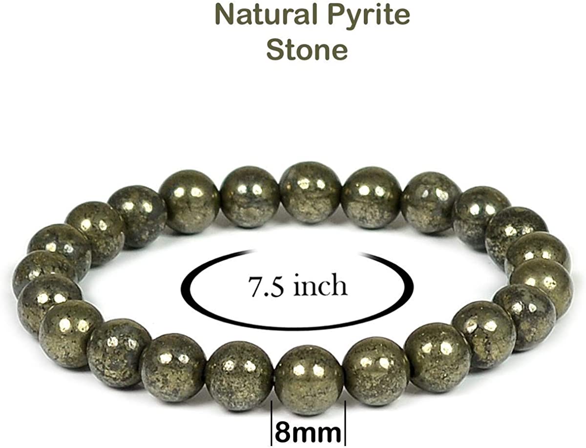 Premium Natural Pyrite Unisex Bracelet