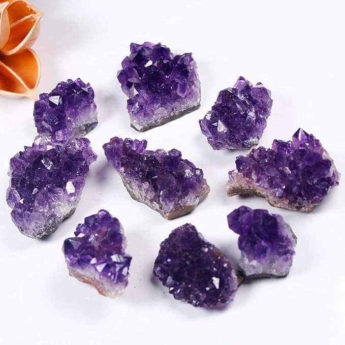 Amethyst Flat Cluster From Brazil AAA Quality