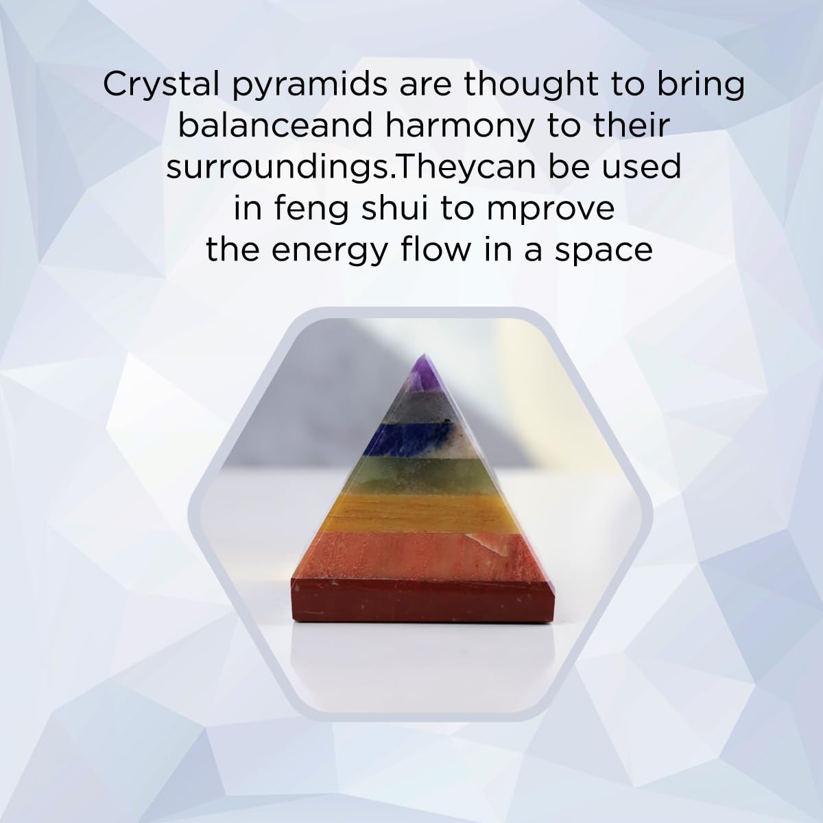 Energized 7 Chakra Pyramid