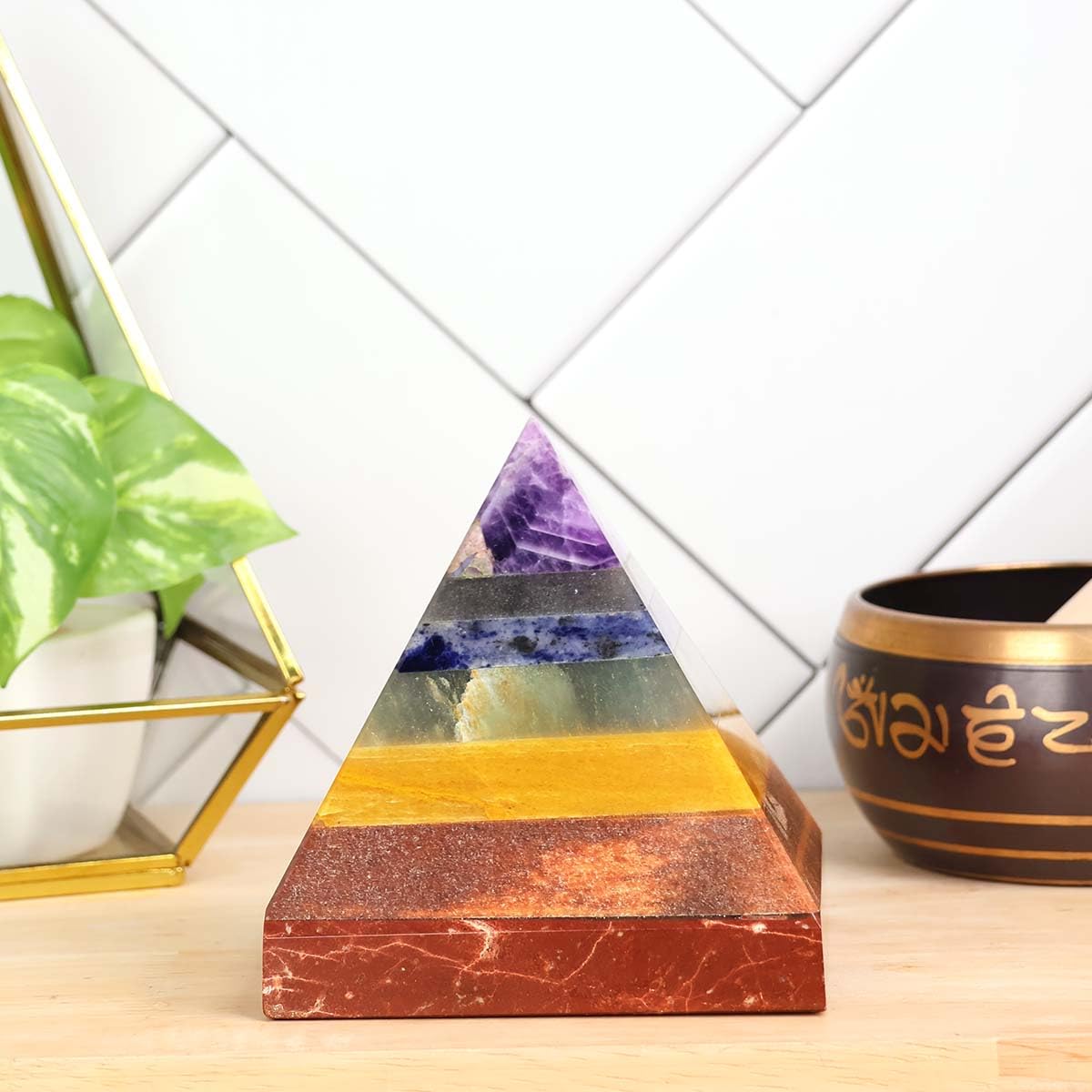 Energized 7 Chakra Pyramid