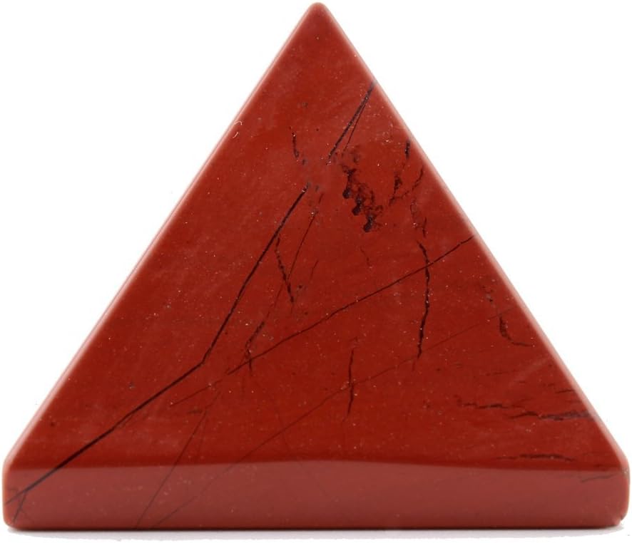 Energized Natural Red Jasper Pyramid 40mm to 45mm size approx weight 80 grams