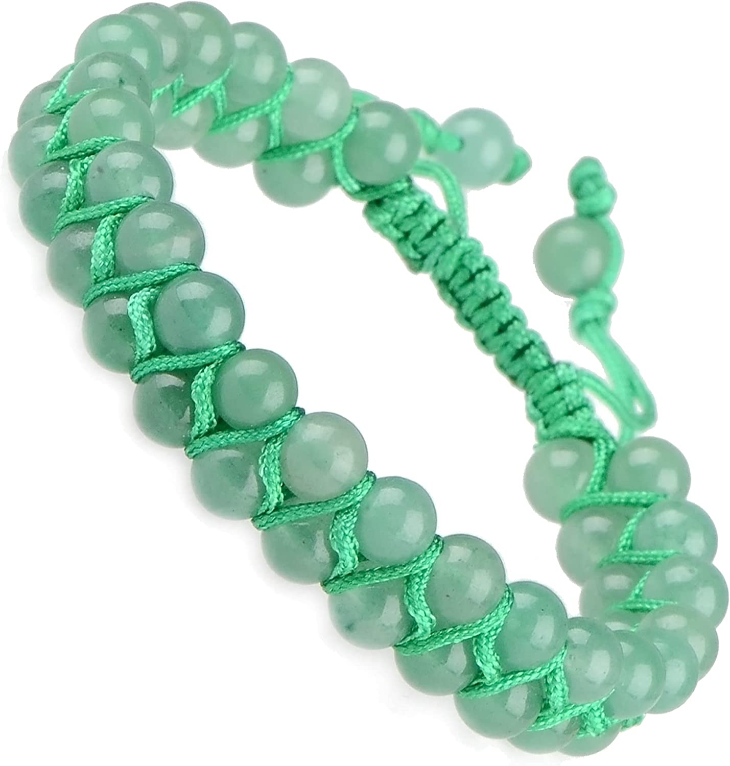 Natural Green Aventurine Premium Quality Bracelet 6mm Beads Size
