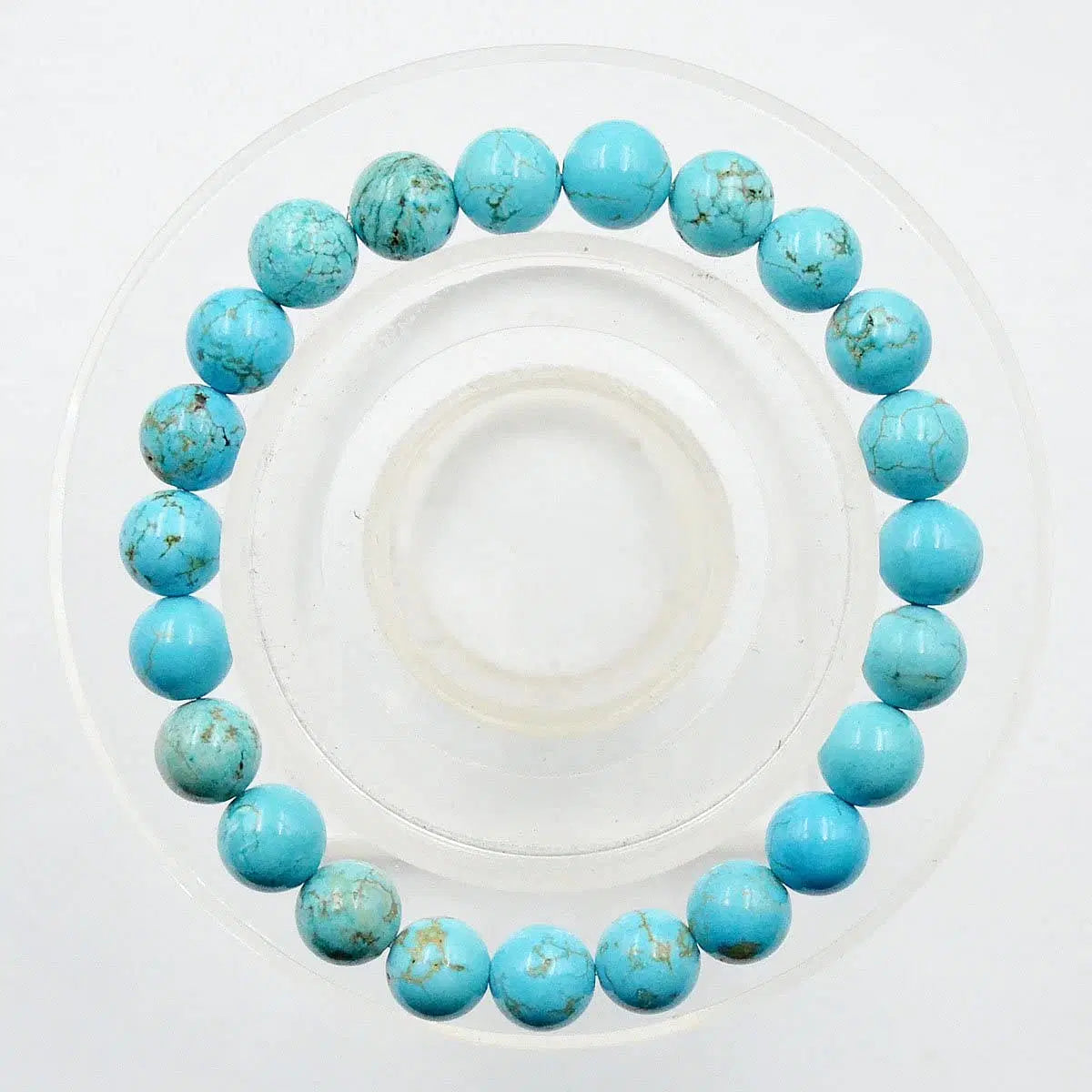 Natural Turquoise Premium Quality Unisex Bracelet ( Firoza Bracelet )