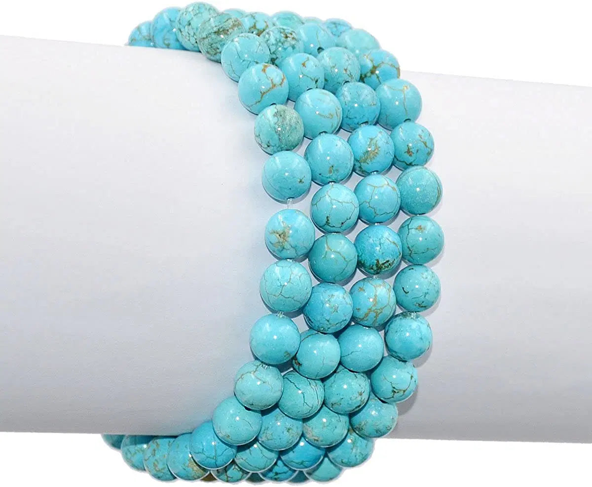Natural Turquoise Premium Quality Unisex Bracelet ( Firoza Bracelet )