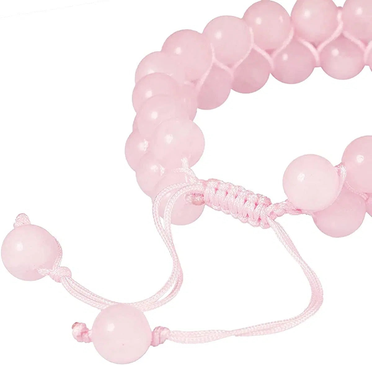 Natural Rose Quartz Premium Quality Adjustable Bracelet