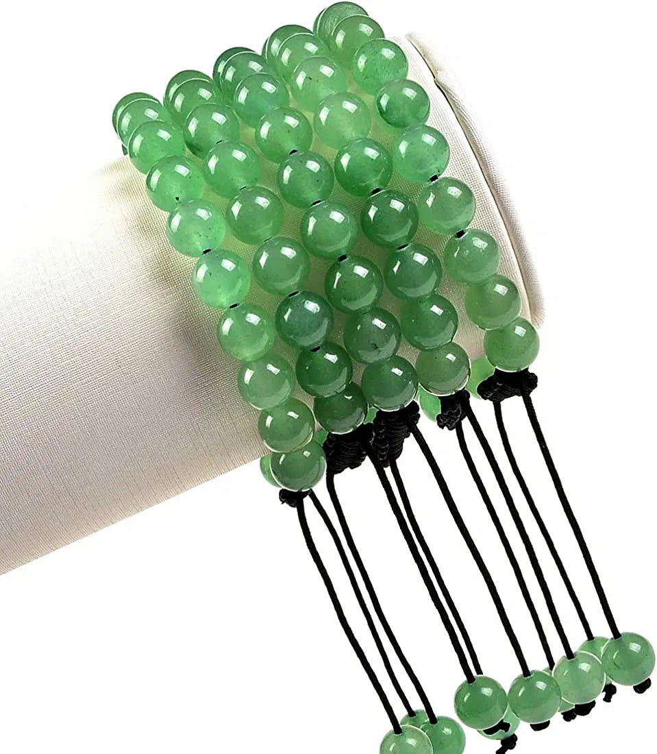 Natural Green Aventurine Unisex Bracelet