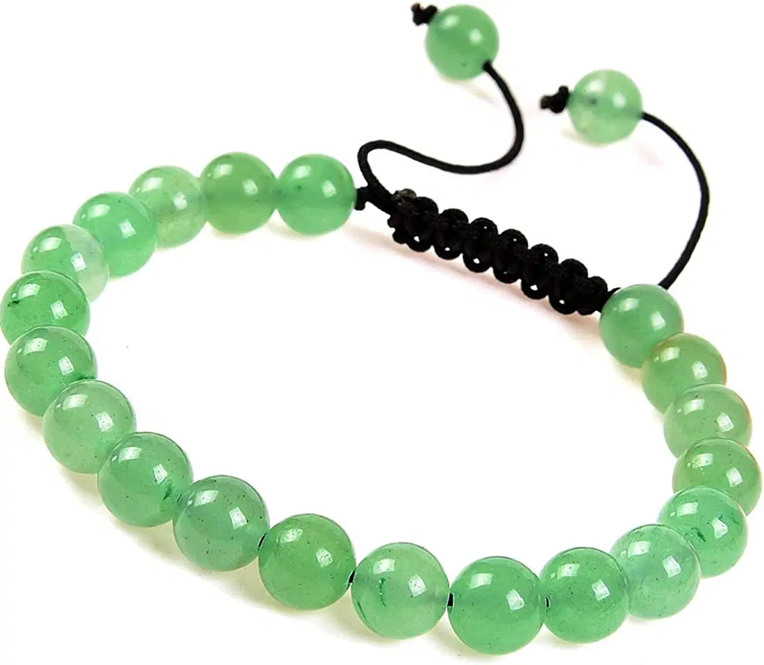 Natural Green Aventurine Unisex Bracelet