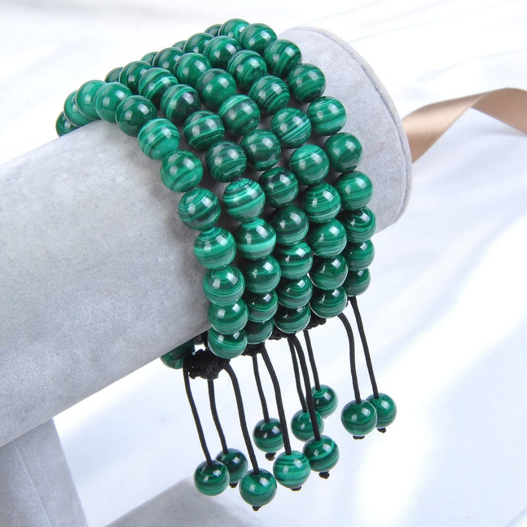 Natural Malachite Unisex Bracelet
