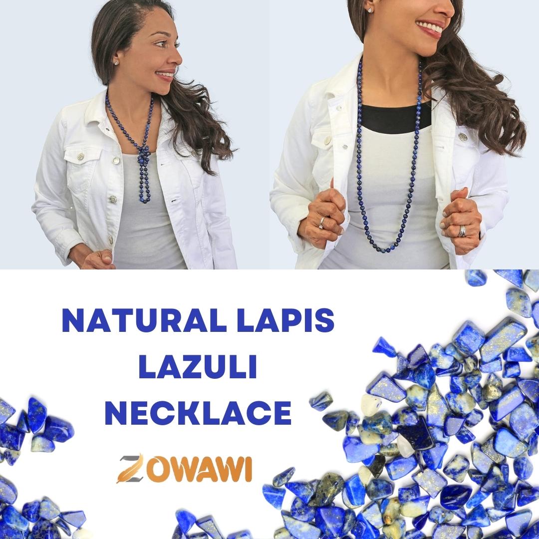 Natural Lapis Lazuli Necklace
