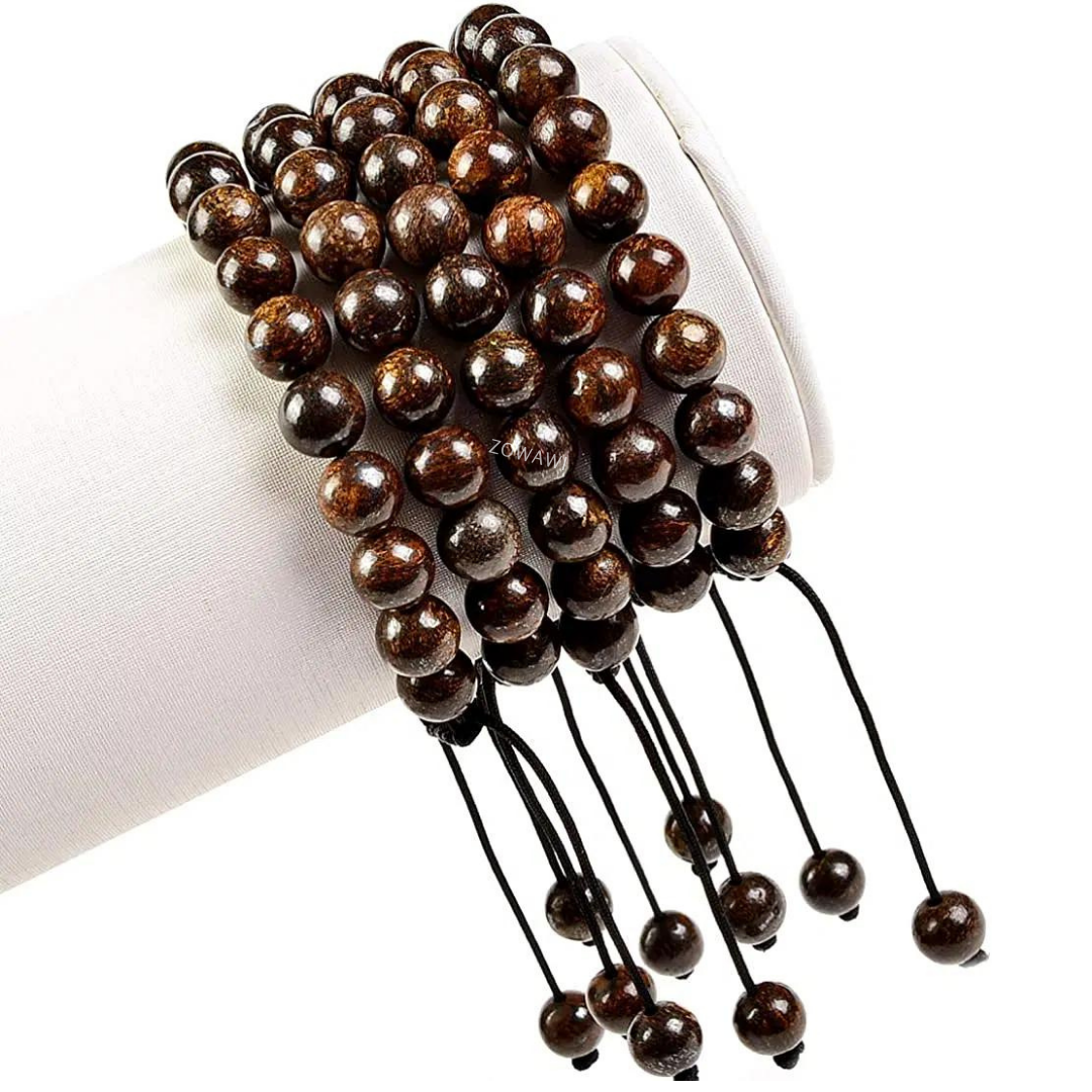 Natural Bronzite Unisex Bracelet
