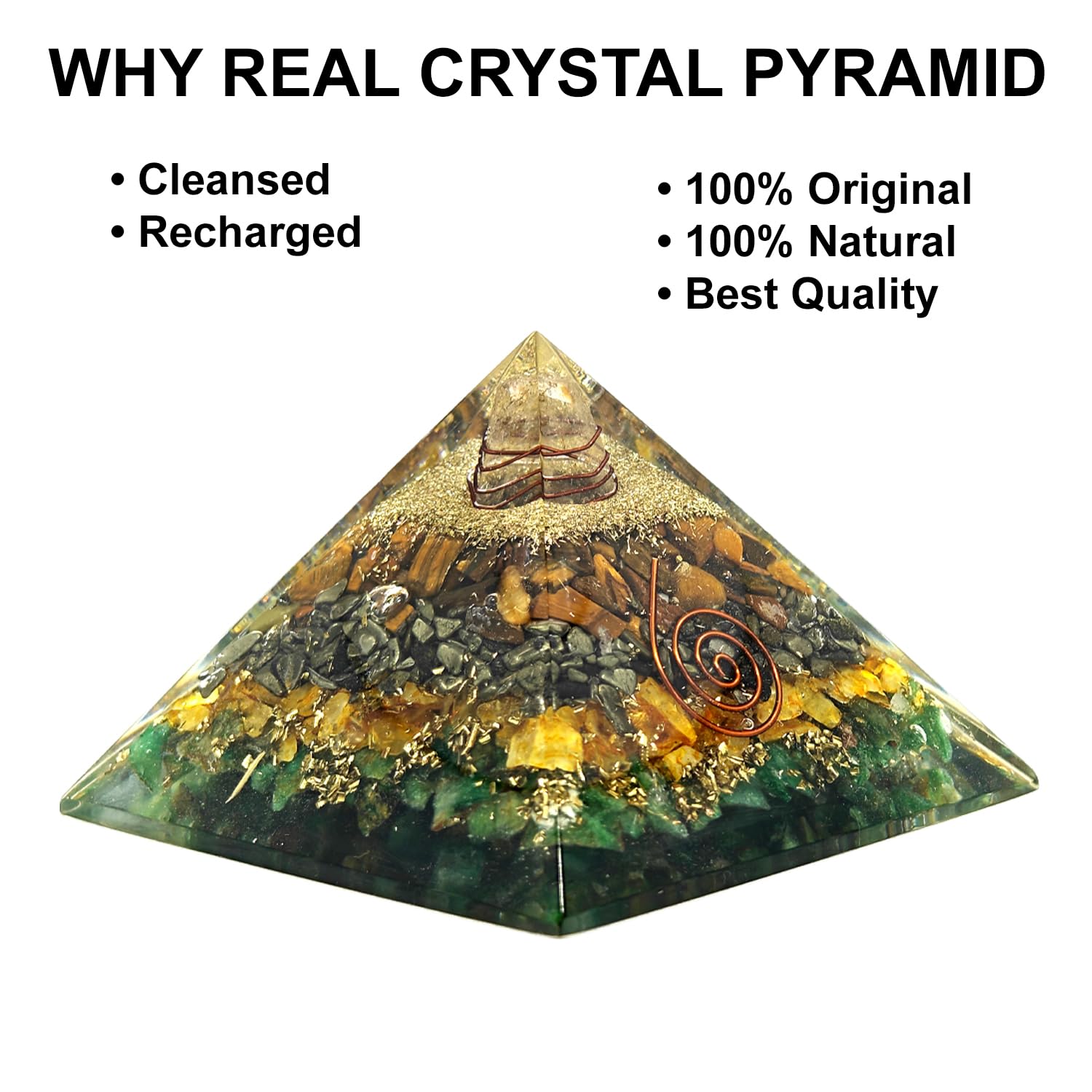 Money Magnet Orgone Pyramid For Money Attraction And Wealth Creation