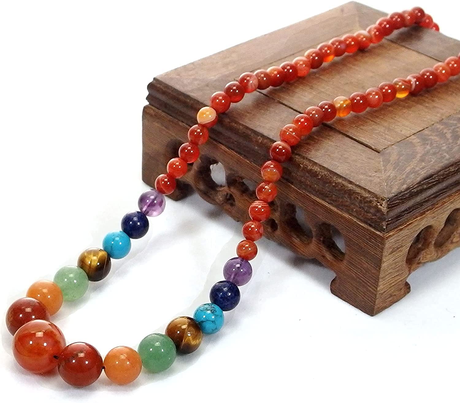7 Chakra Stones beads Necklace