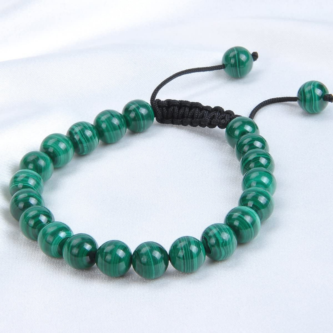 Natural Malachite Unisex Bracelet