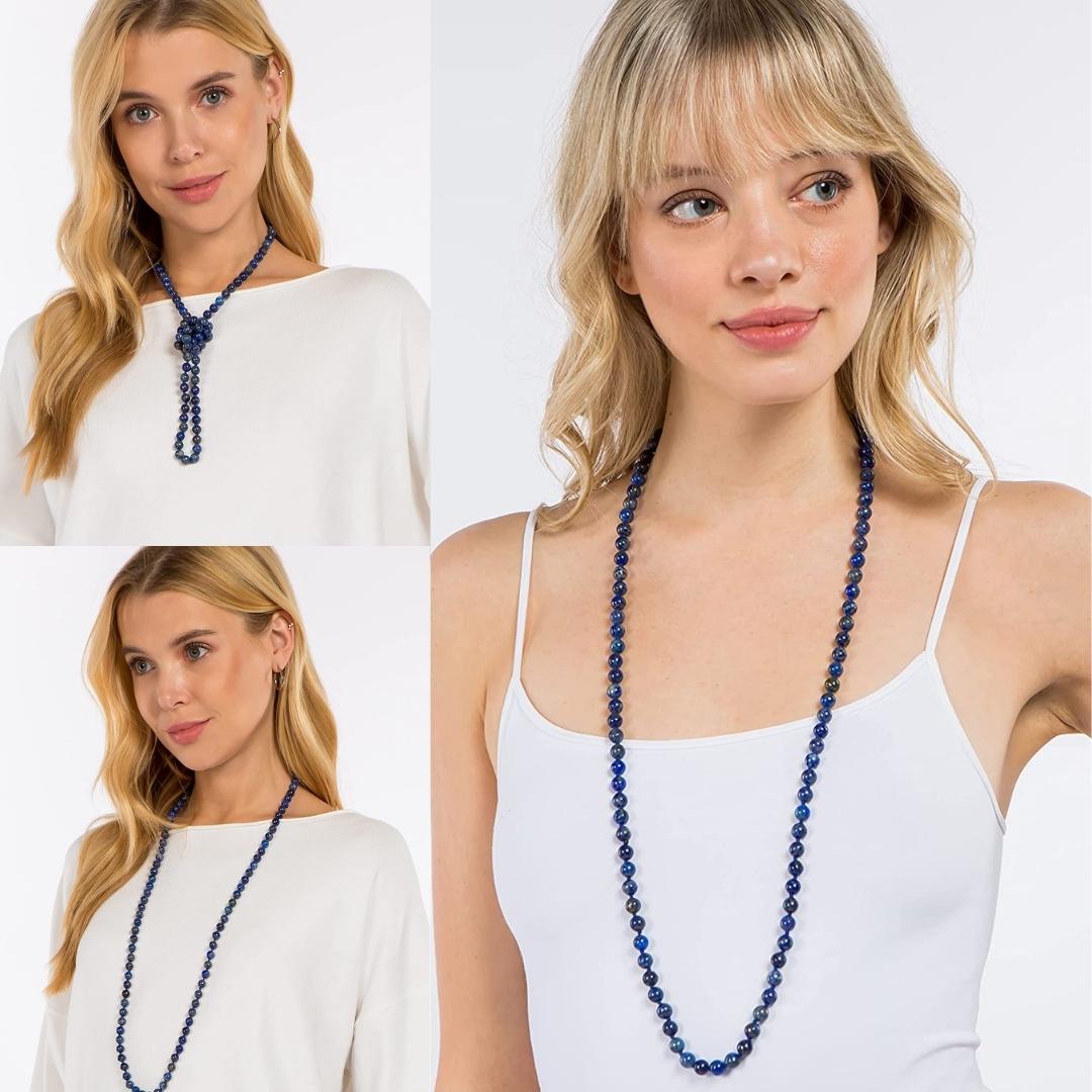 Natural Lapis Lazuli Necklace