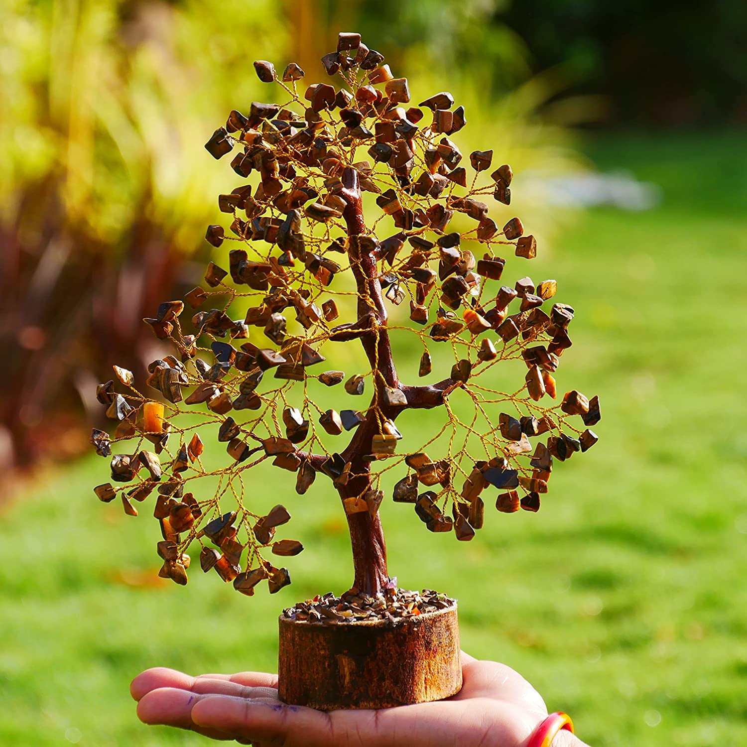 Natural Tiger Eye Tree 300 Beads