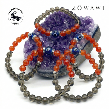 Capricon Zodiac Sign Bracelet Makar Rashi ( 5 pcs combo )