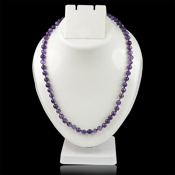 Natural Amethyst 6mm Mala 108 beads