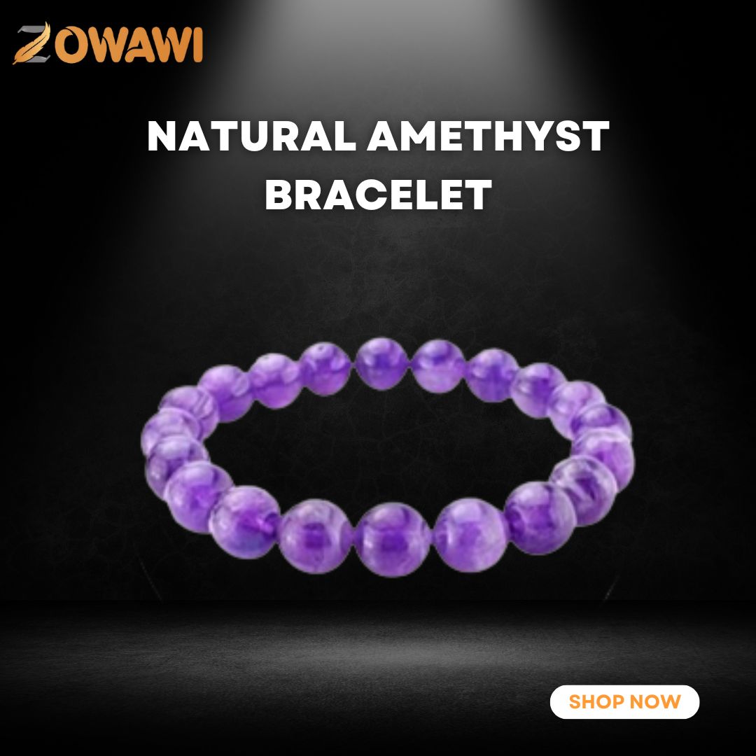 Natural Amethyst Bracelet