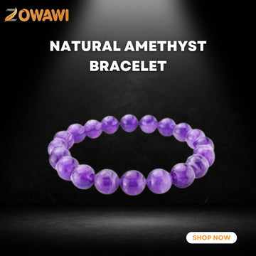Natural Amethyst Bracelet