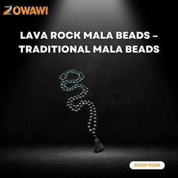 Lava Rock Mala Beads - Traditional Mala Beads