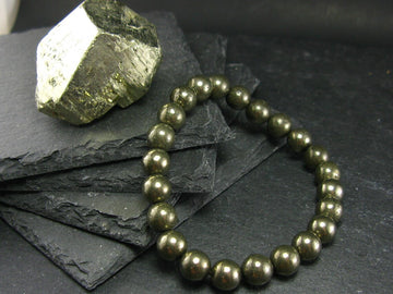 Natural Pyrite Bracelet Unisex Bracelet