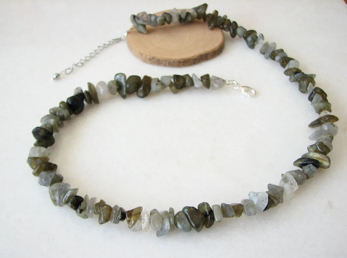 Labradorite Chips Necklace
