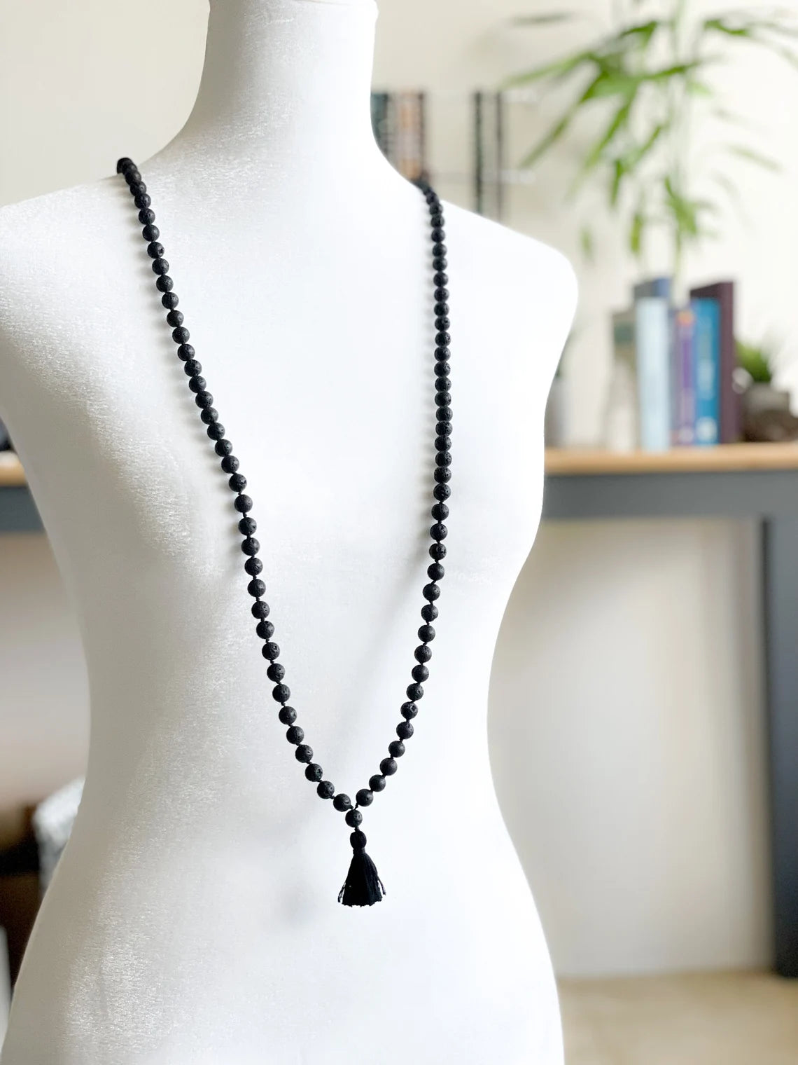 Lava Rock Mala Beads - Traditional Mala Beads