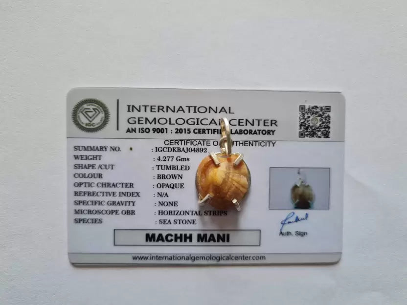 Machh Mani Pendant
