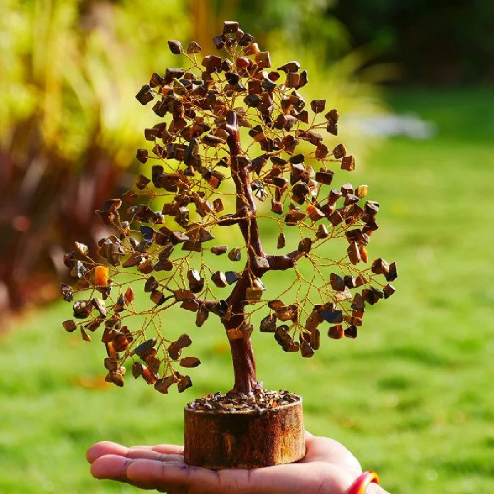 Natural Tiger Eye Tree 300 Beads