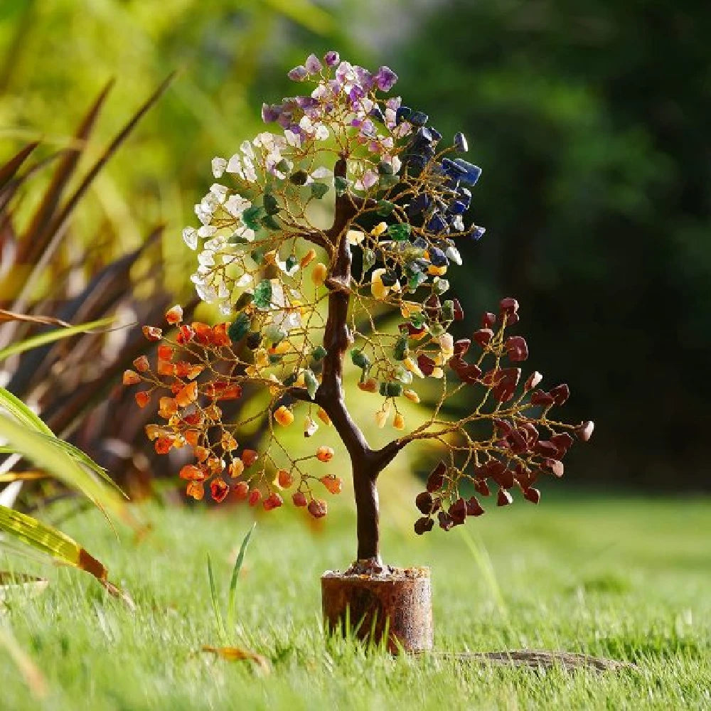 Natural 7 Chakra Tree 300 Beads