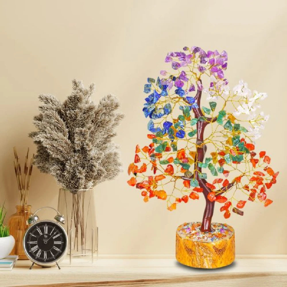 Natural 7 Chakra Tree 300 Beads