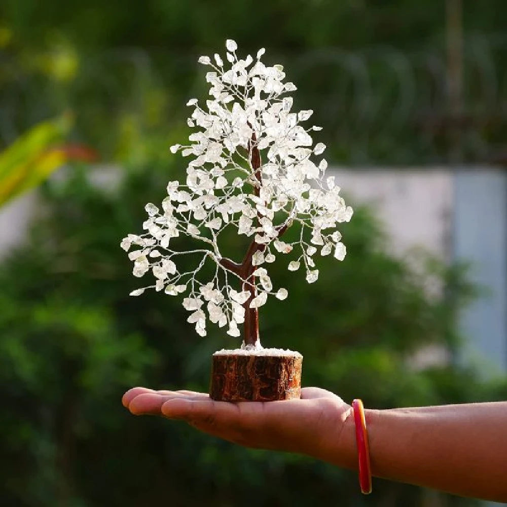 Natural Clear Quartz Tree 300 Beads