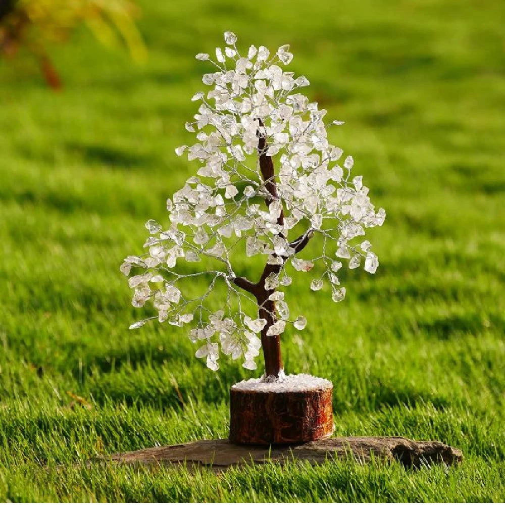 Natural Clear Quartz Tree 300 Beads