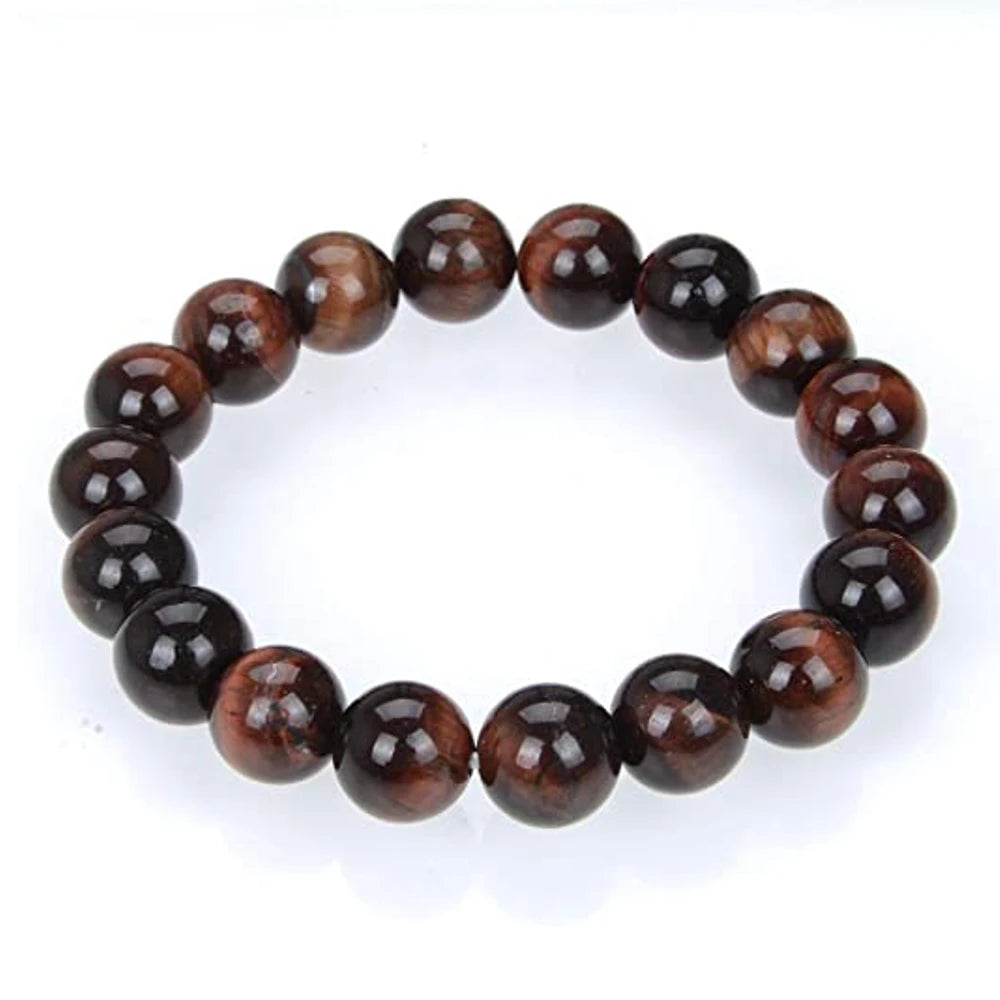 Natural Red Tiger Eye 10mm Bracelet