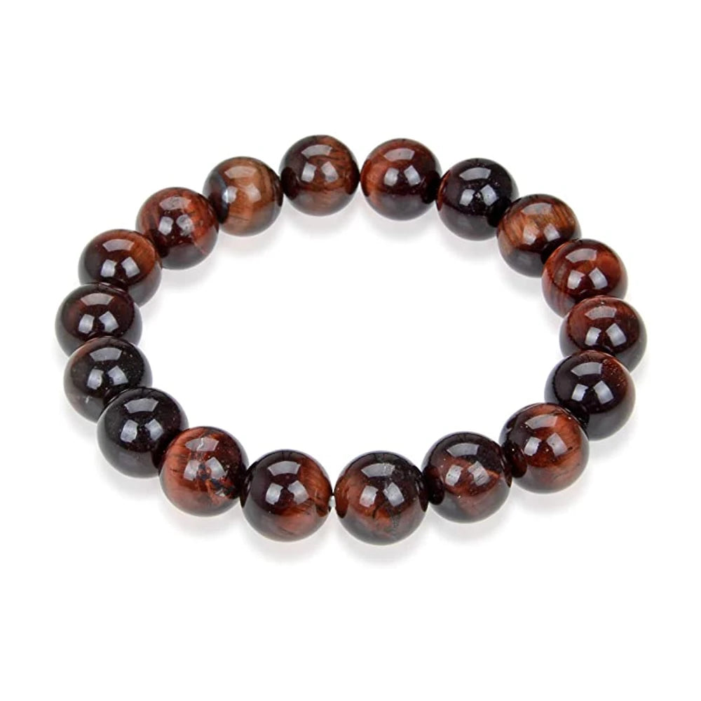 Natural Red Tiger Eye 10mm Bracelet