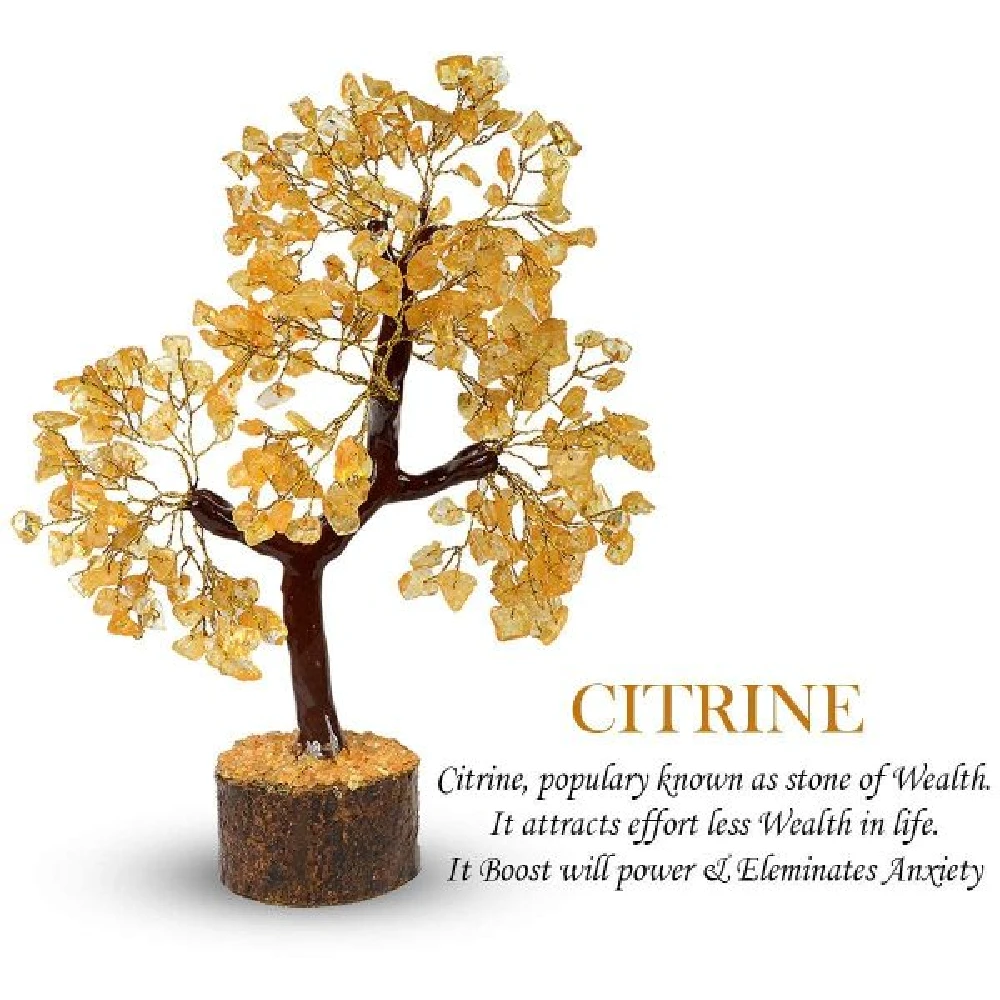 Natural Citrine 300 Beads Tree