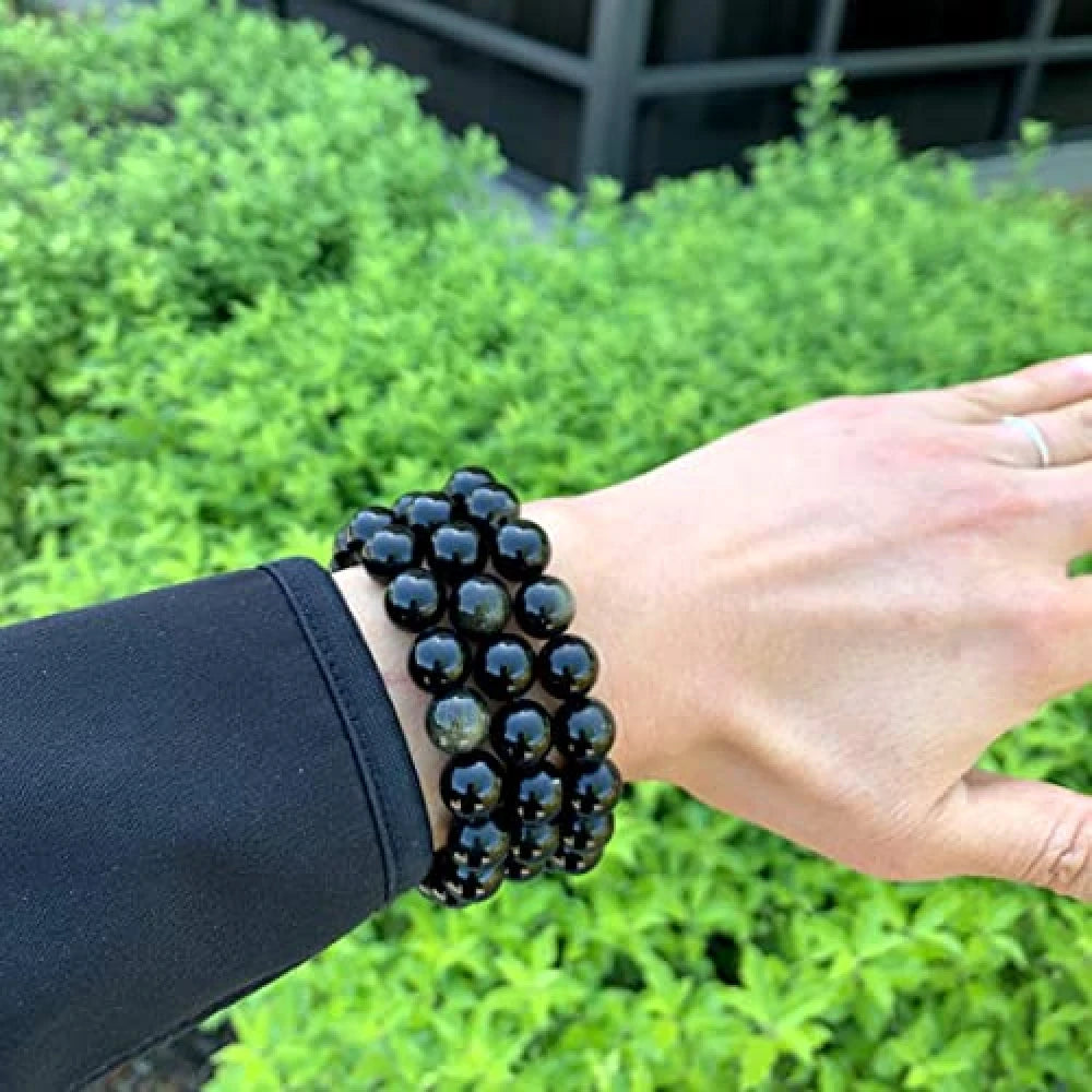 Natural Golden Obsidian 10mm Bracelet