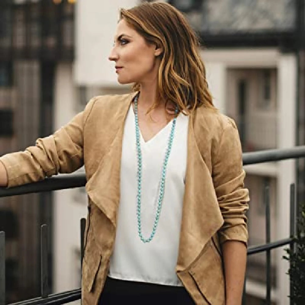 Natural Turquoise Beads Endless Necklaces