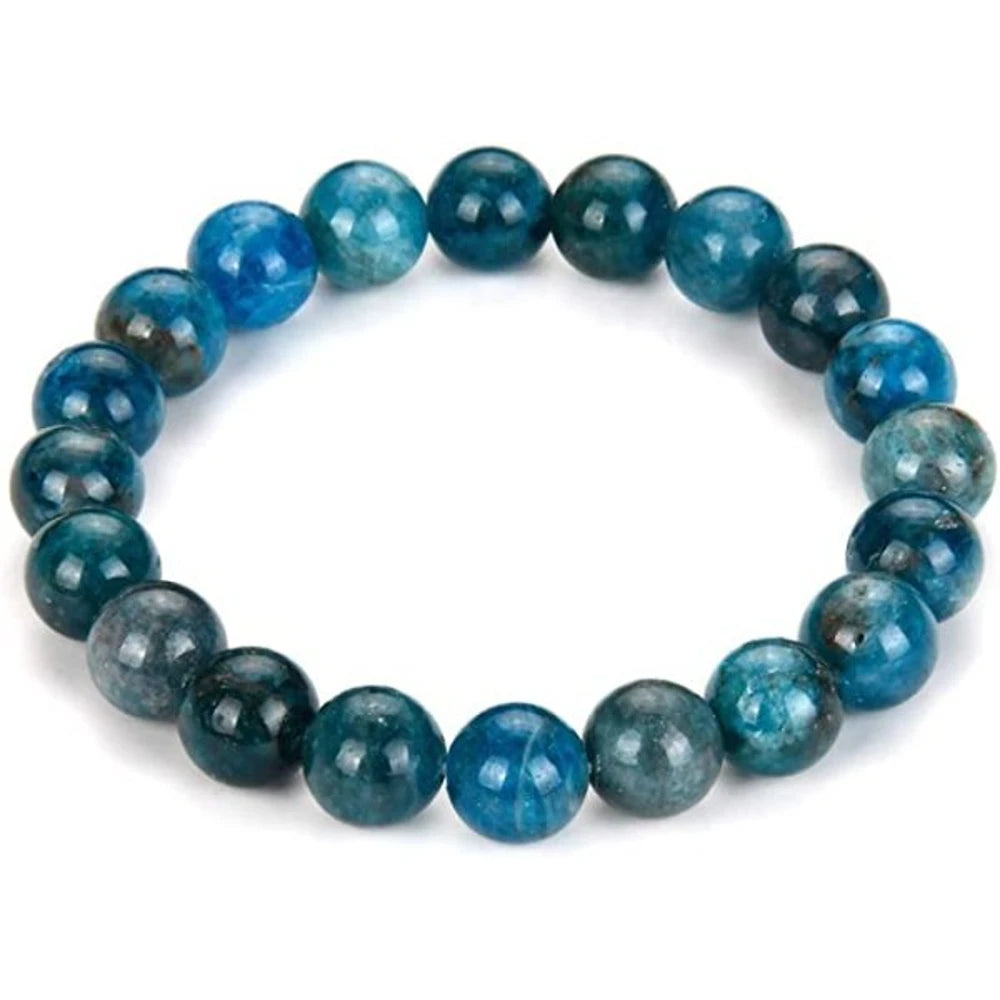 Natural Apatite 10mm Bracelet